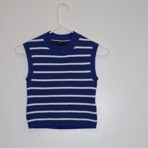 NWOT: Sincerely Jules Striped Knit Ribbed Tank Top